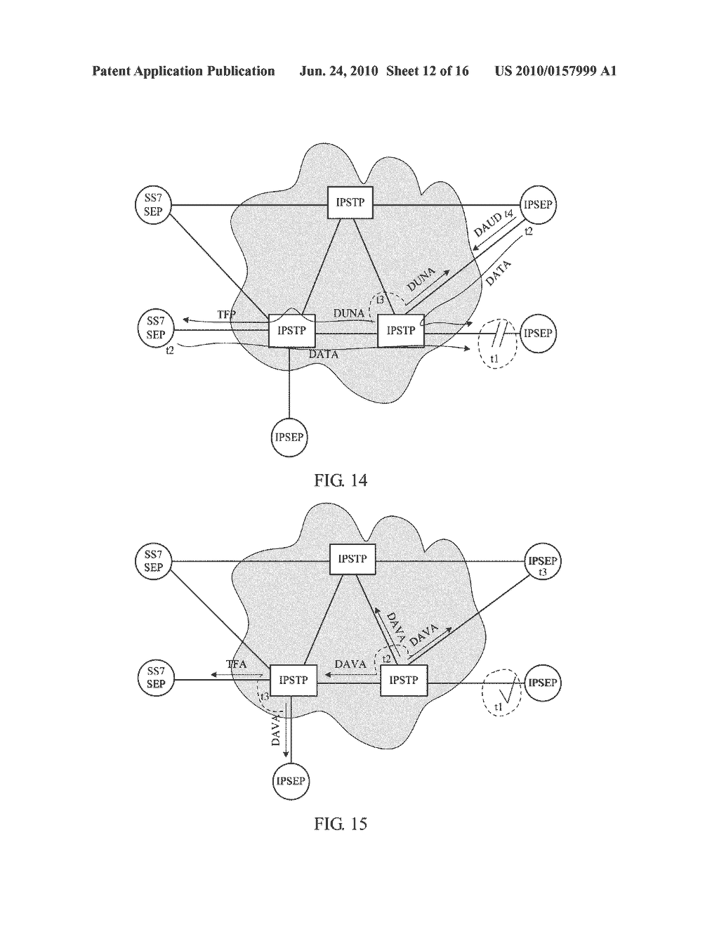 NETWORK CAPABLE OF M3UA-BASED NETWORKING, APPARATUS AND MESSAGE TRANSFER METHOD - diagram, schematic, and image 13