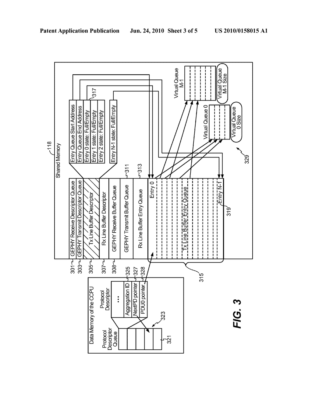 PACKET AGGREGATION AND FRAGMENTATION AT LAYER-2 OVER A MANAGED NETWORK - diagram, schematic, and image 04