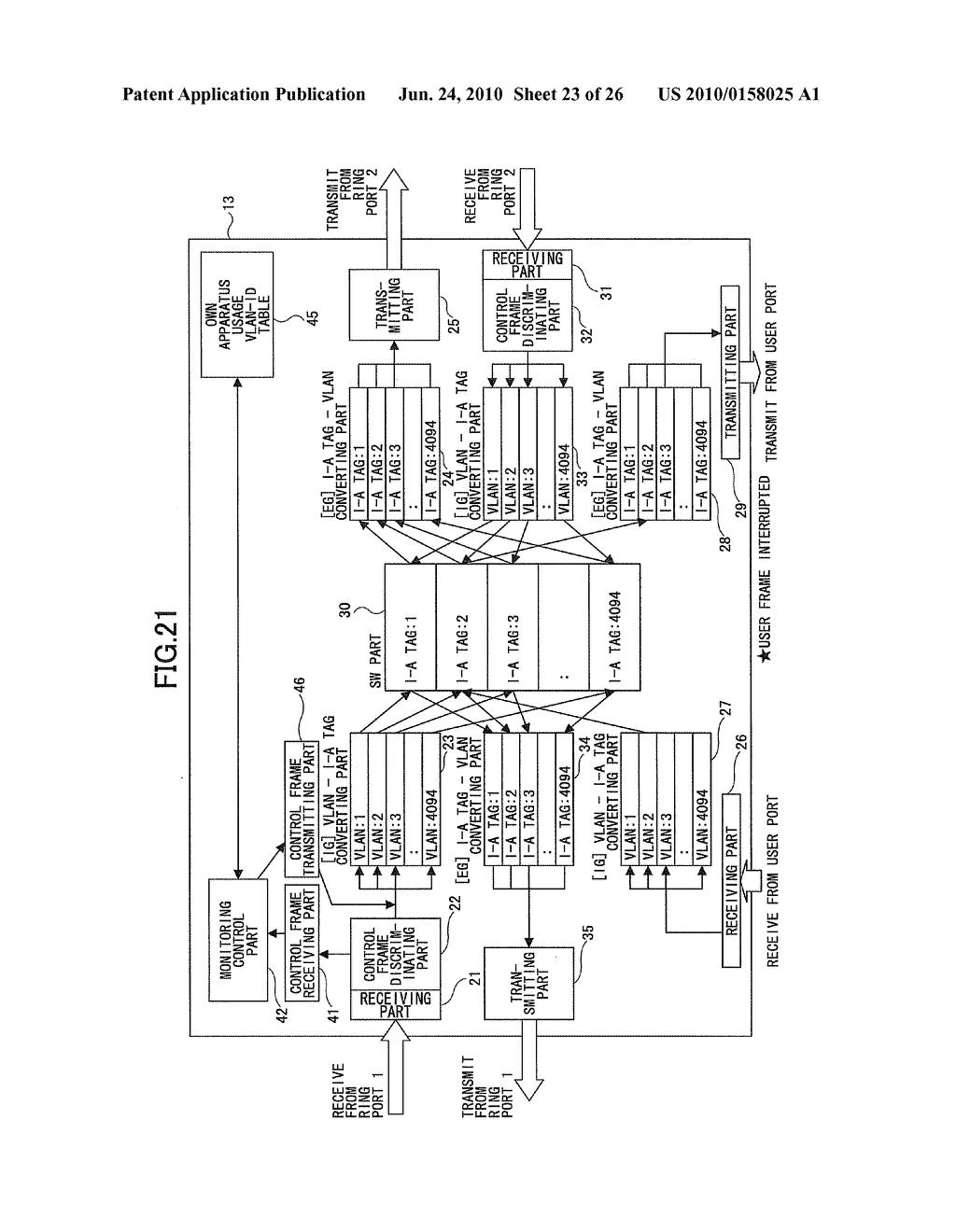 BRIDGE APPARATUS AND VIRTUAL NETWORK SWITCHING METHOD - diagram, schematic, and image 24