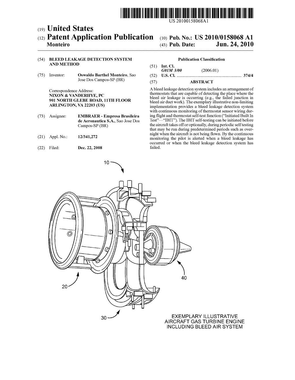 BLEED LEAKAGE DETECTION SYSTEM AND METHOD - diagram, schematic, and image 01