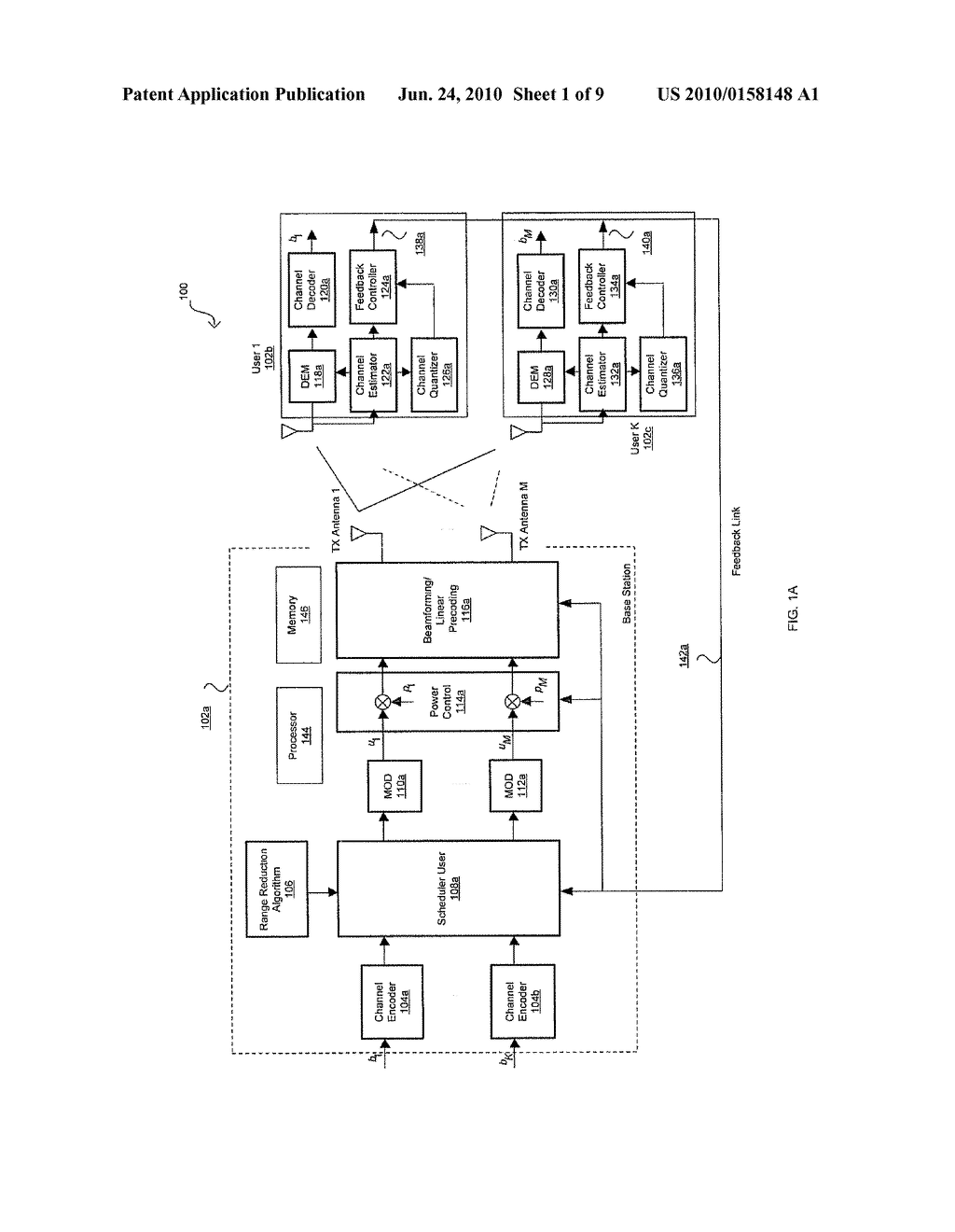 Double Search User Group Selection Scheme with Range Reduction for FDD Multiuser MIMO Downlink Transmission with Finite-Rate Channel State Information Feedback - diagram, schematic, and image 02