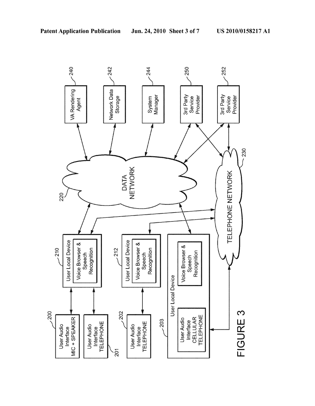 SYSTEM AND METHOD FOR PLACING TELEPHONE CALLS USING A DISTRIBUTED VOICE APPLICATION EXECUTION SYSTEM ARCHITECTURE - diagram, schematic, and image 04