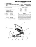 Foldable Table for Notebook-Computer diagram and image