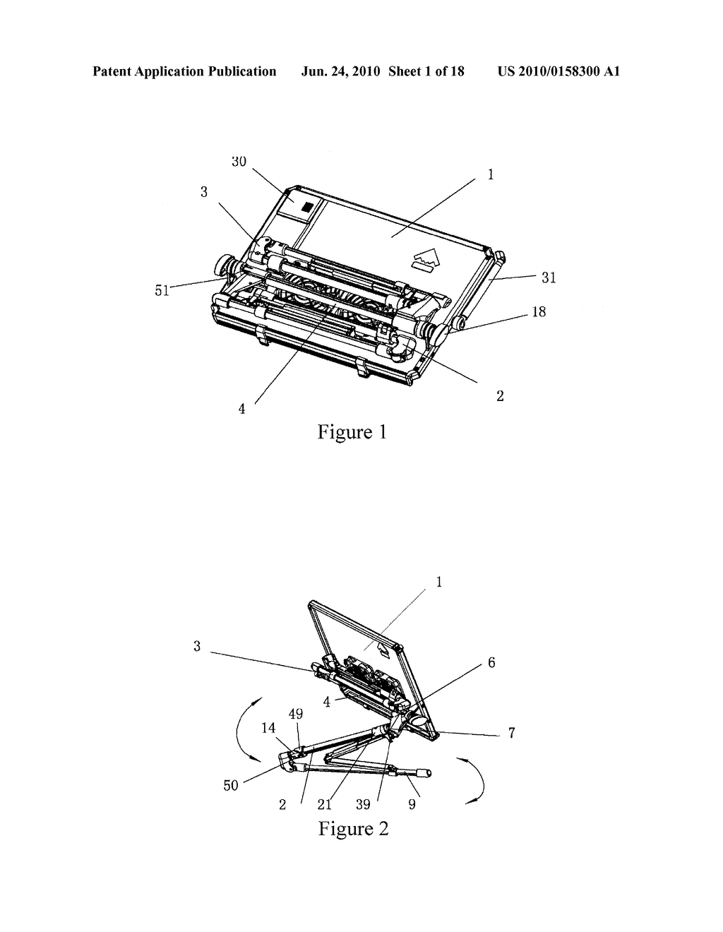 Foldable Table for Notebook-Computer - diagram, schematic, and image 02