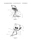 Foldable Table for Notebook-Computer diagram and image