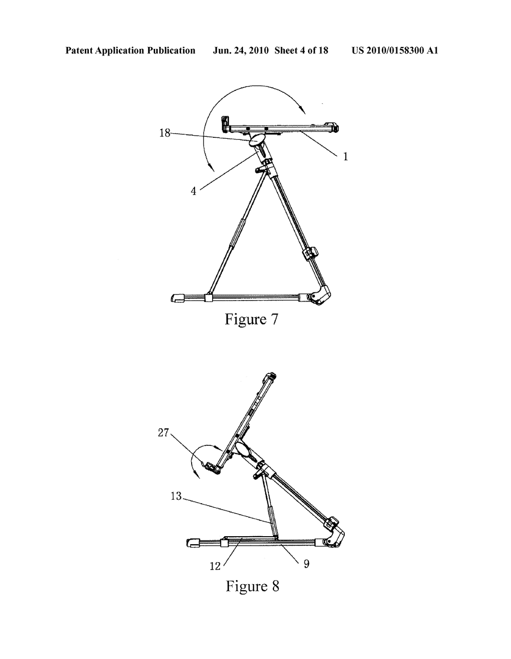 Foldable Table for Notebook-Computer - diagram, schematic, and image 05