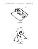 Foldable Table for Notebook-Computer diagram and image