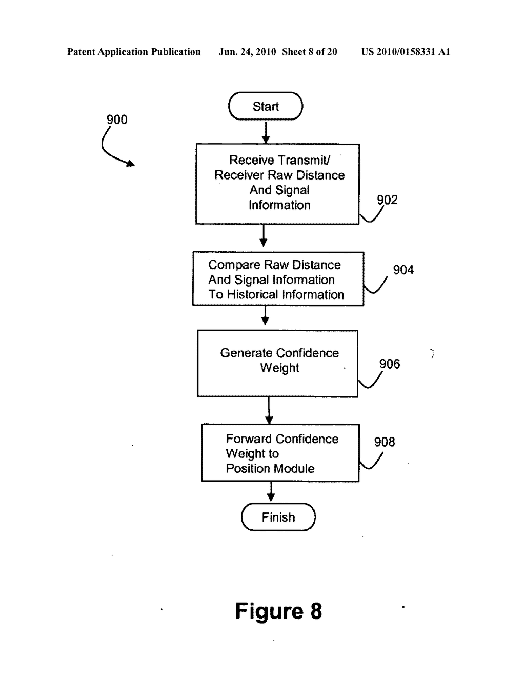 SYSTEM AND METHOD FOR DETERMINING ABSOLUTE POSITION USING A MULTIPLE WAVELENGTH SIGNAL - diagram, schematic, and image 09