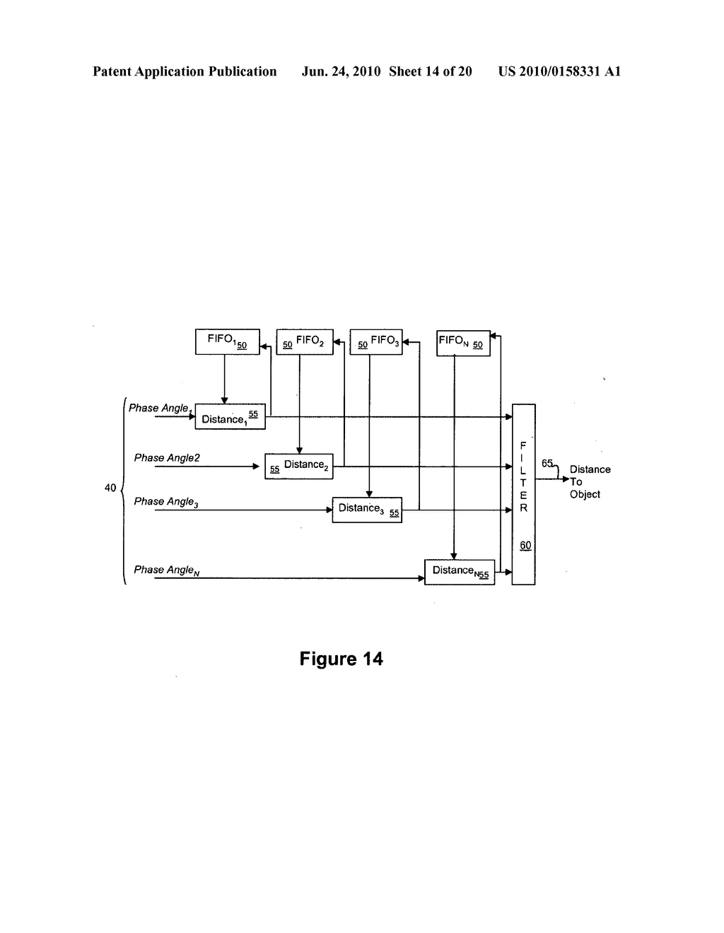 SYSTEM AND METHOD FOR DETERMINING ABSOLUTE POSITION USING A MULTIPLE WAVELENGTH SIGNAL - diagram, schematic, and image 15