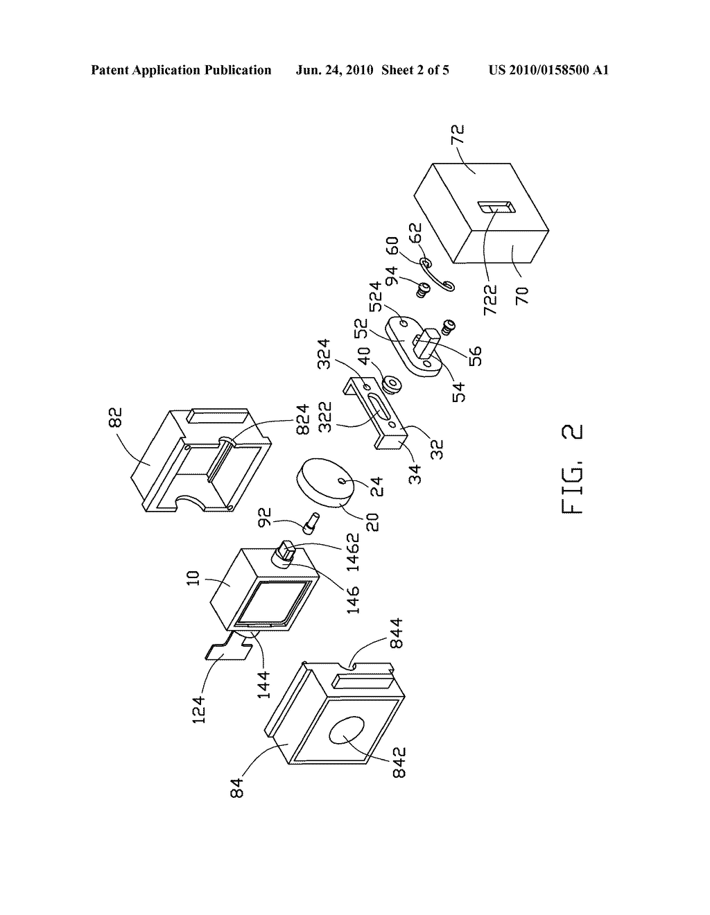 CAMERA MODULE AND PORTABLE ELECTRONIC DEVICE USING SAME - diagram, schematic, and image 03