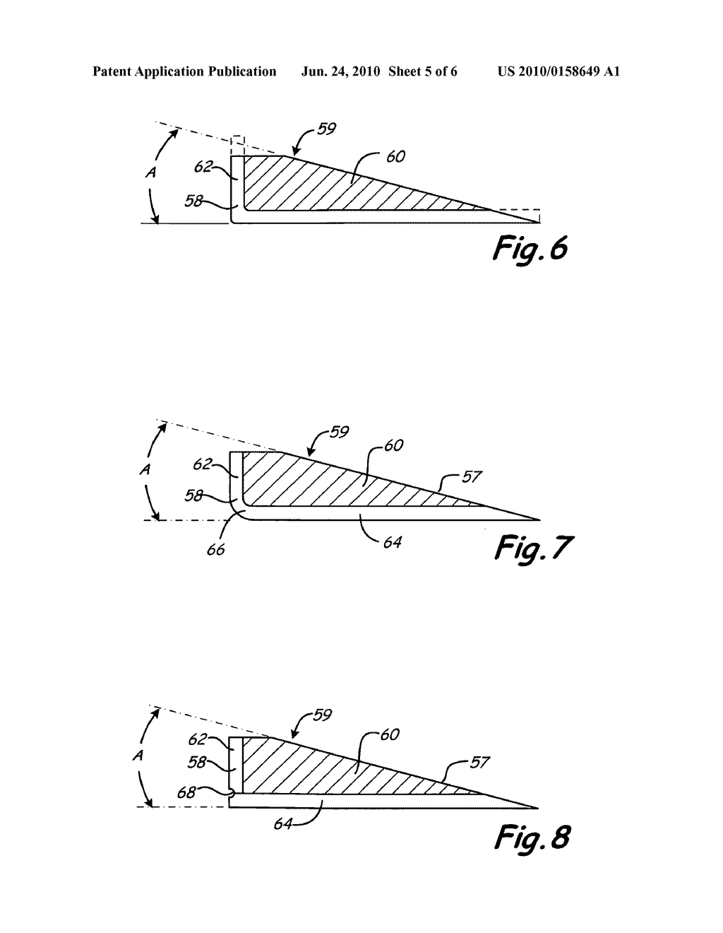 Silo with reciprocating frame having composite blade - diagram, schematic, and image 06