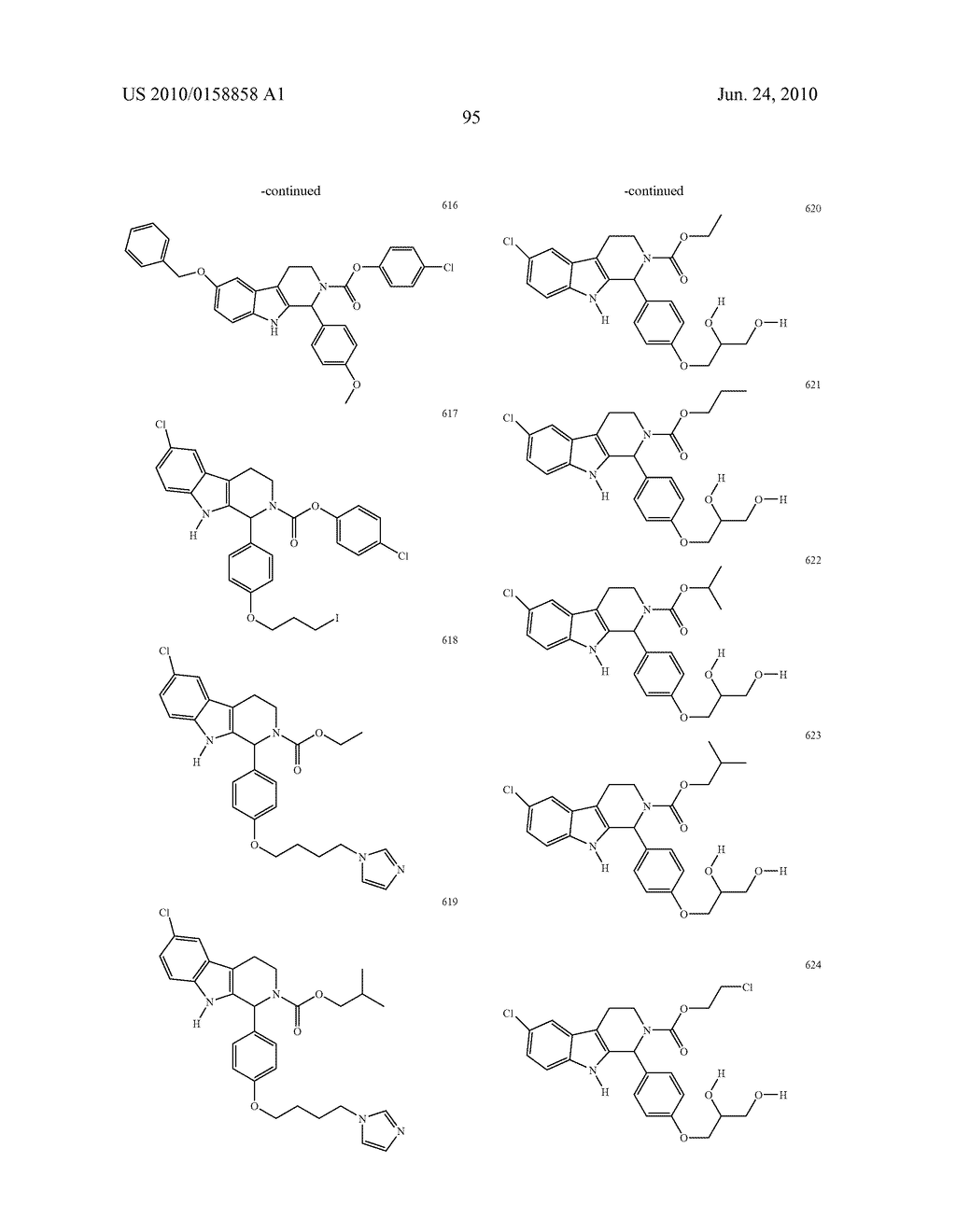 ADMINISTRATION OF CARBOLINE DERIVATIVES USEFUL IN THE TREATMENT OF CANCER AND OTHER DISEASES - diagram, schematic, and image 101