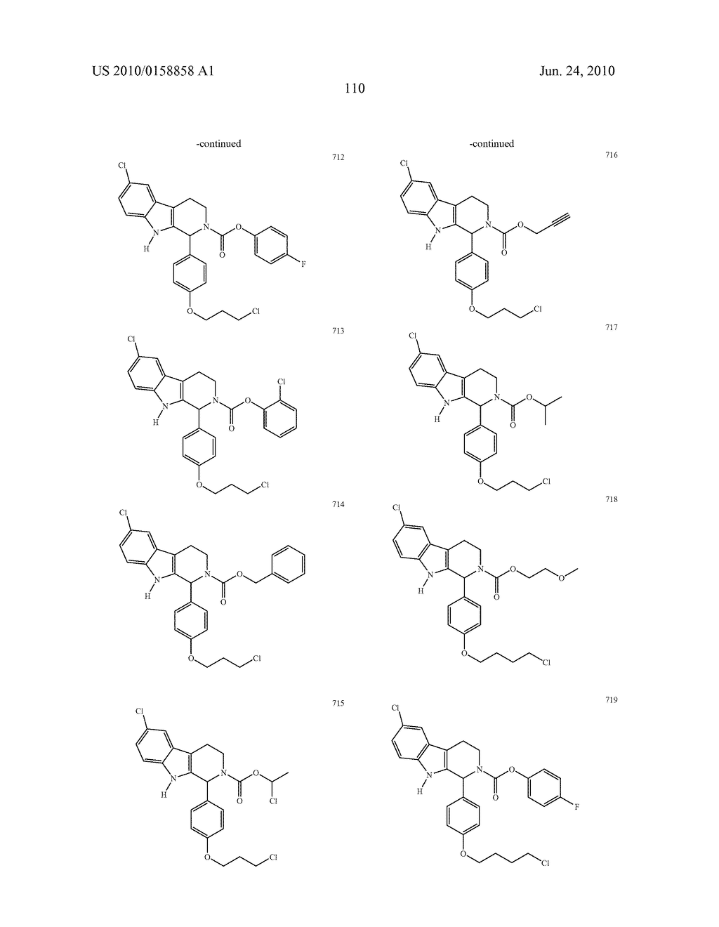 ADMINISTRATION OF CARBOLINE DERIVATIVES USEFUL IN THE TREATMENT OF CANCER AND OTHER DISEASES - diagram, schematic, and image 116