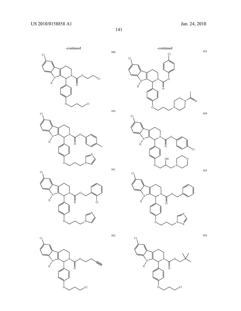 ADMINISTRATION OF CARBOLINE DERIVATIVES USEFUL IN THE TREATMENT OF CANCER AND OTHER DISEASES - diagram, schematic, and image 147