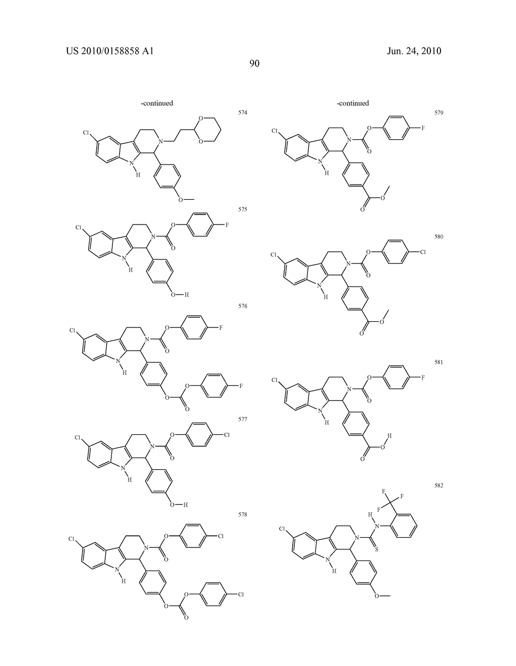 ADMINISTRATION OF CARBOLINE DERIVATIVES USEFUL IN THE TREATMENT OF CANCER AND OTHER DISEASES - diagram, schematic, and image 96