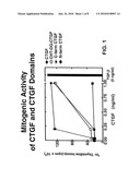 CONNECTIVE TISSUE GROWTH FACTOR FRAGMENTS AND METHODS AND USES THEREOF diagram and image