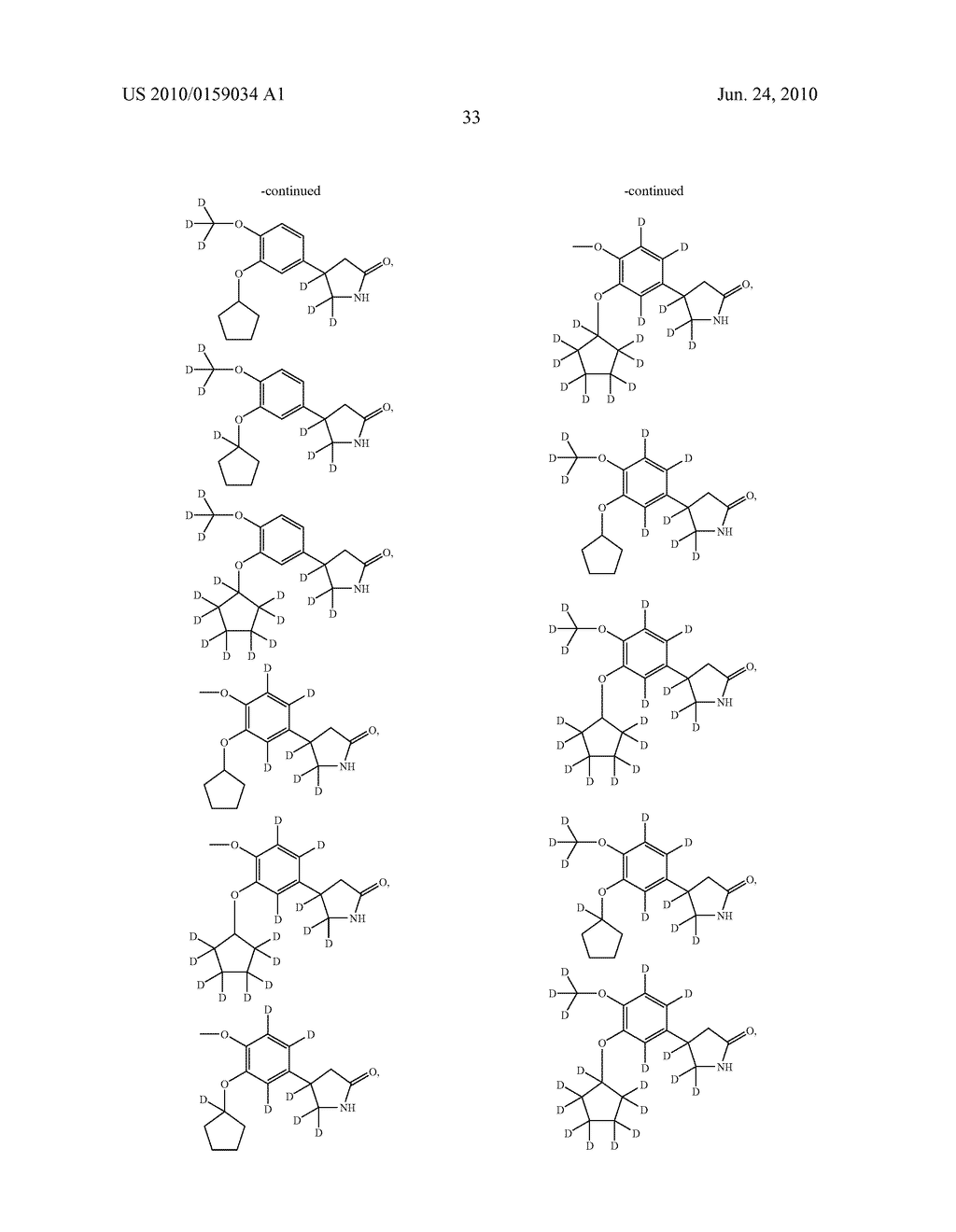 PYRROLIDINONE INHIBITORS OF PDE-4 - diagram, schematic, and image 34