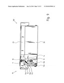 DEMOLDING DEVICE FOR DEMOLDING A TOOL FROM A MOLD diagram and image