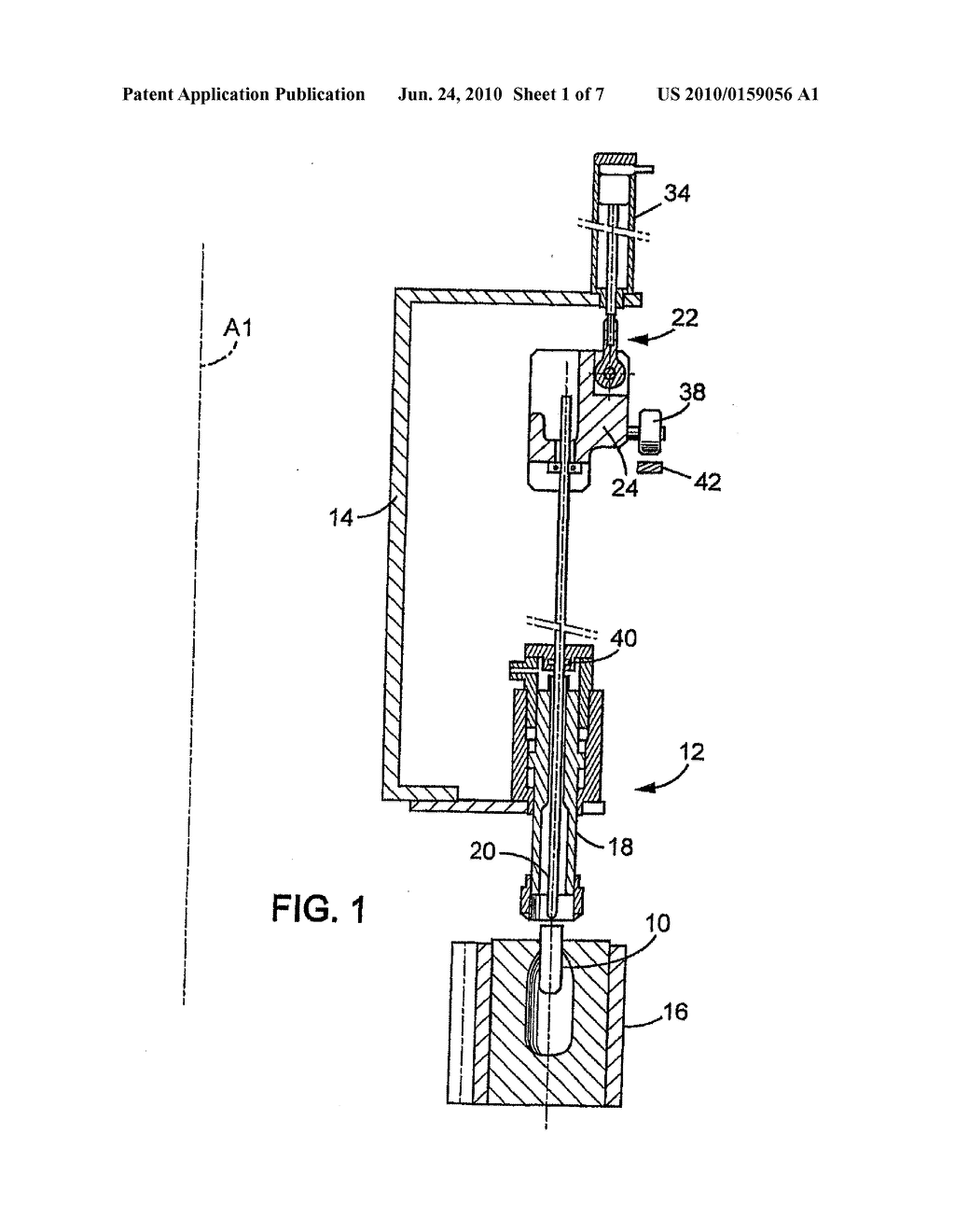 BLOW MOLDING STATION FOR A CONTAINER STRETCH BLOW MOLDING PLANT AND PLANT COMPRISING ONE SUCH ASSEMBLY - diagram, schematic, and image 02