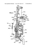 BLOW MOLDING STATION FOR A CONTAINER STRETCH BLOW MOLDING PLANT AND PLANT COMPRISING ONE SUCH ASSEMBLY diagram and image