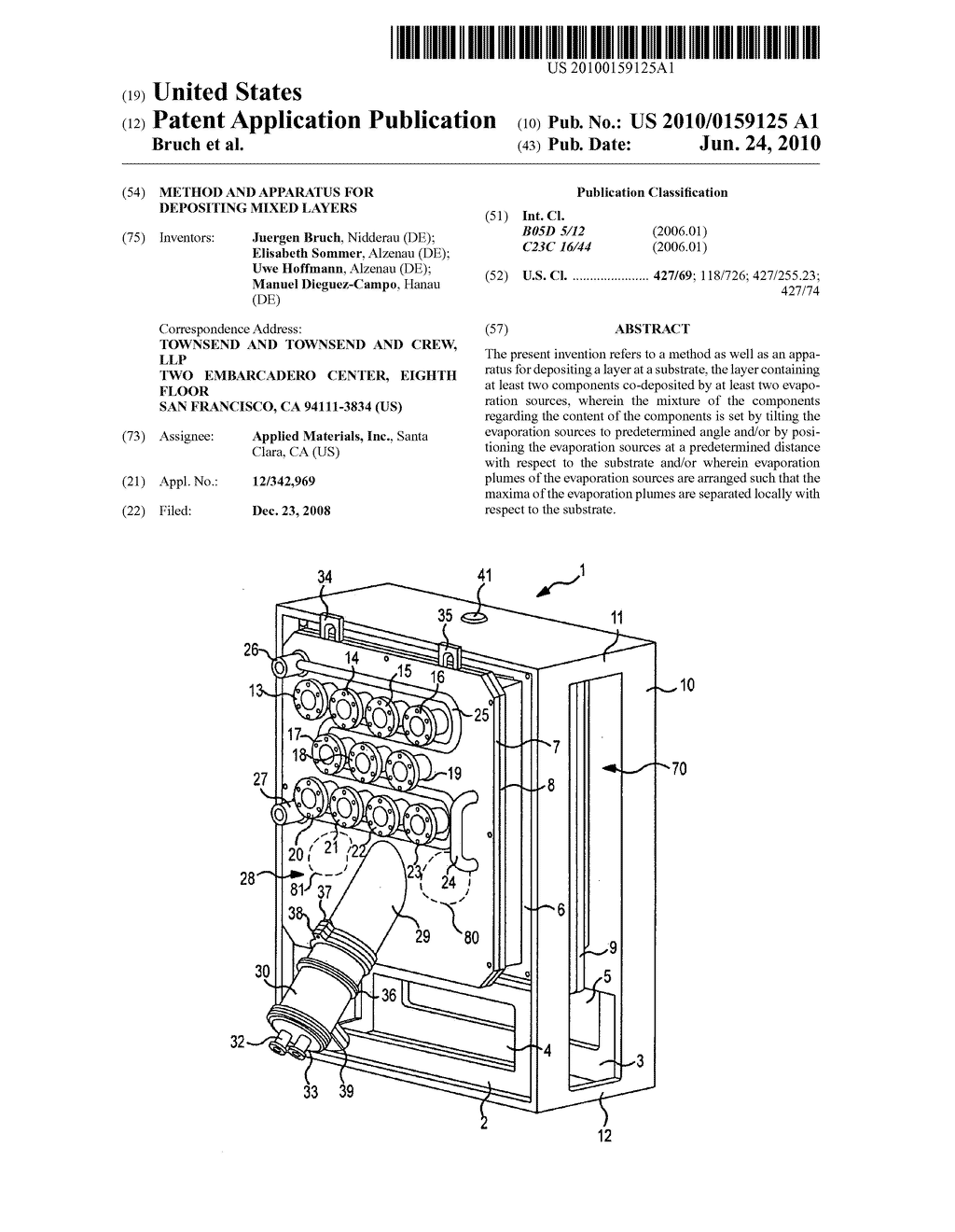 METHOD AND APPARATUS FOR DEPOSITING MIXED LAYERS - diagram, schematic, and image 01