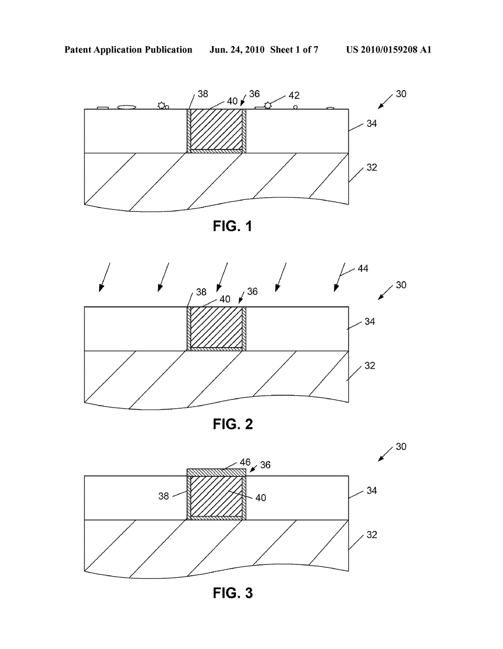 Barrier Layer Configurations and Methods for Processing Microelectronic Topographies Having Barrier Layers - diagram, schematic, and image 02