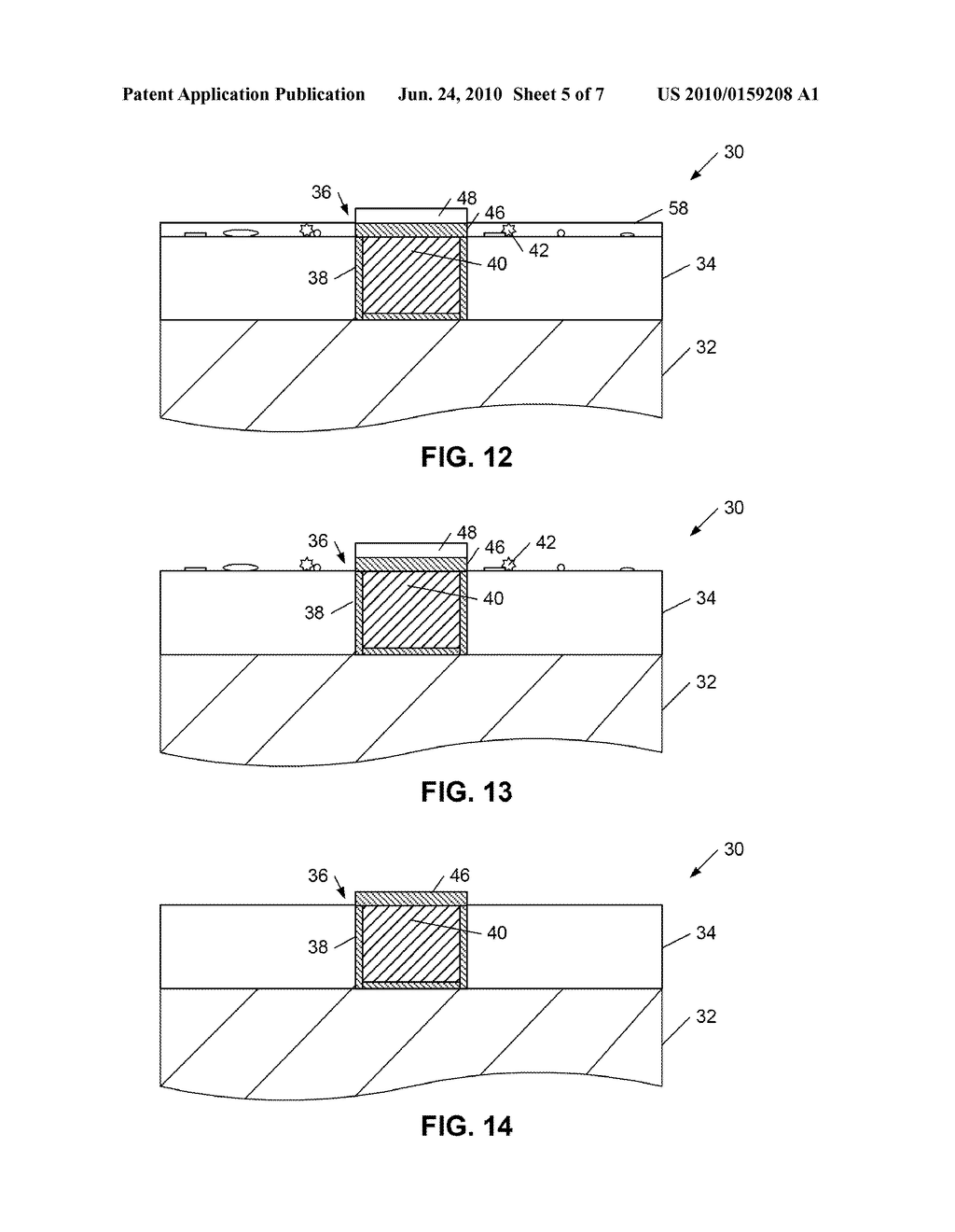 Barrier Layer Configurations and Methods for Processing Microelectronic Topographies Having Barrier Layers - diagram, schematic, and image 06