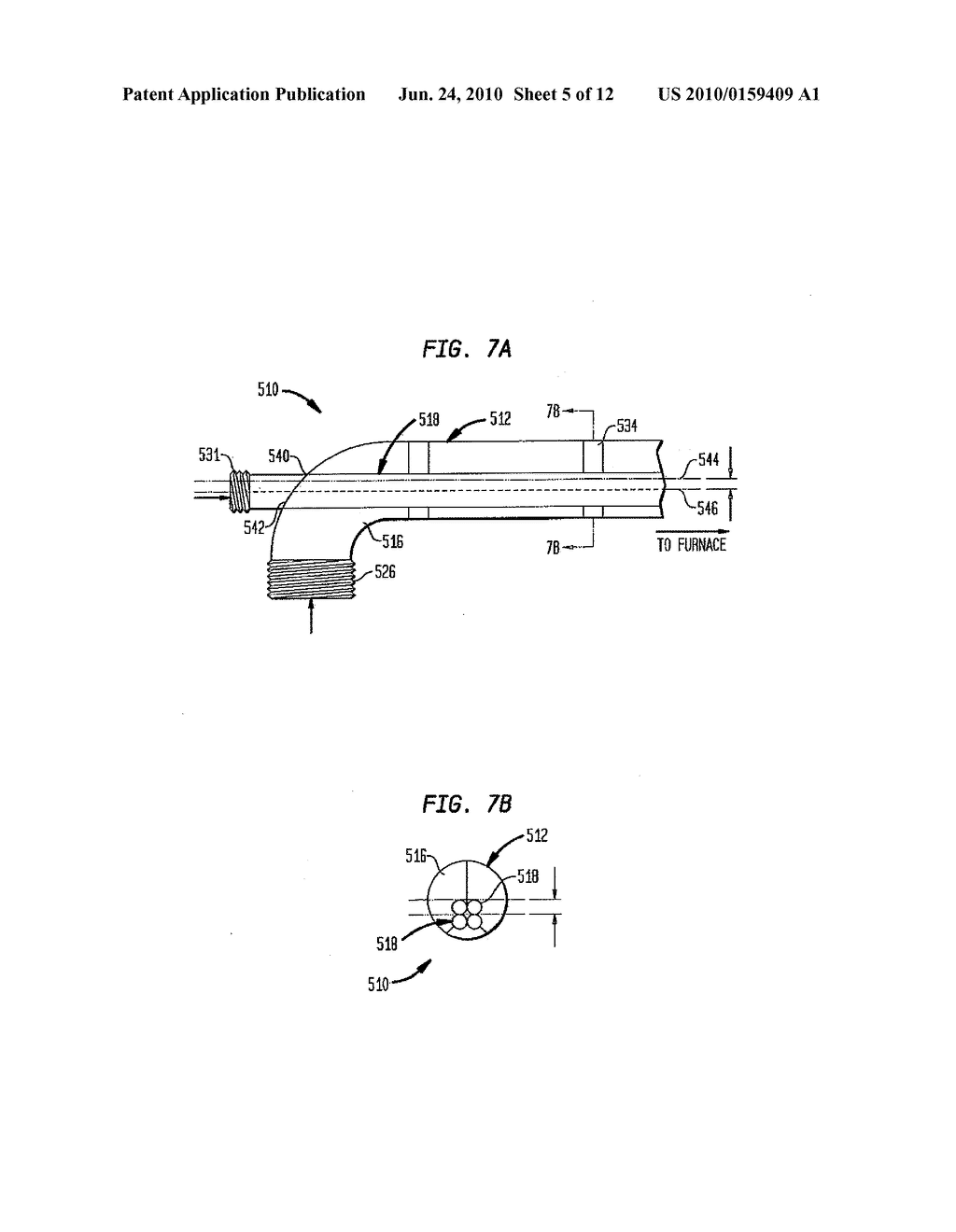 NON-CENTRIC OXY-FUEL BURNER FOR GLASS MELTING SYSTEMS - diagram, schematic, and image 06