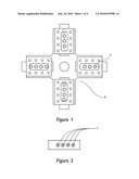 DISPOSABLE MULTIPLEX POLYMERASE CHAIN REACTION (PCR) CHIP AND DEVICE diagram and image