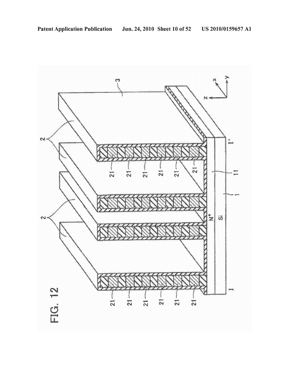 SEMICONDUCTOR MEMORY DEVICE AND METHOD OF FABRICATING THE SAME - diagram, schematic, and image 11