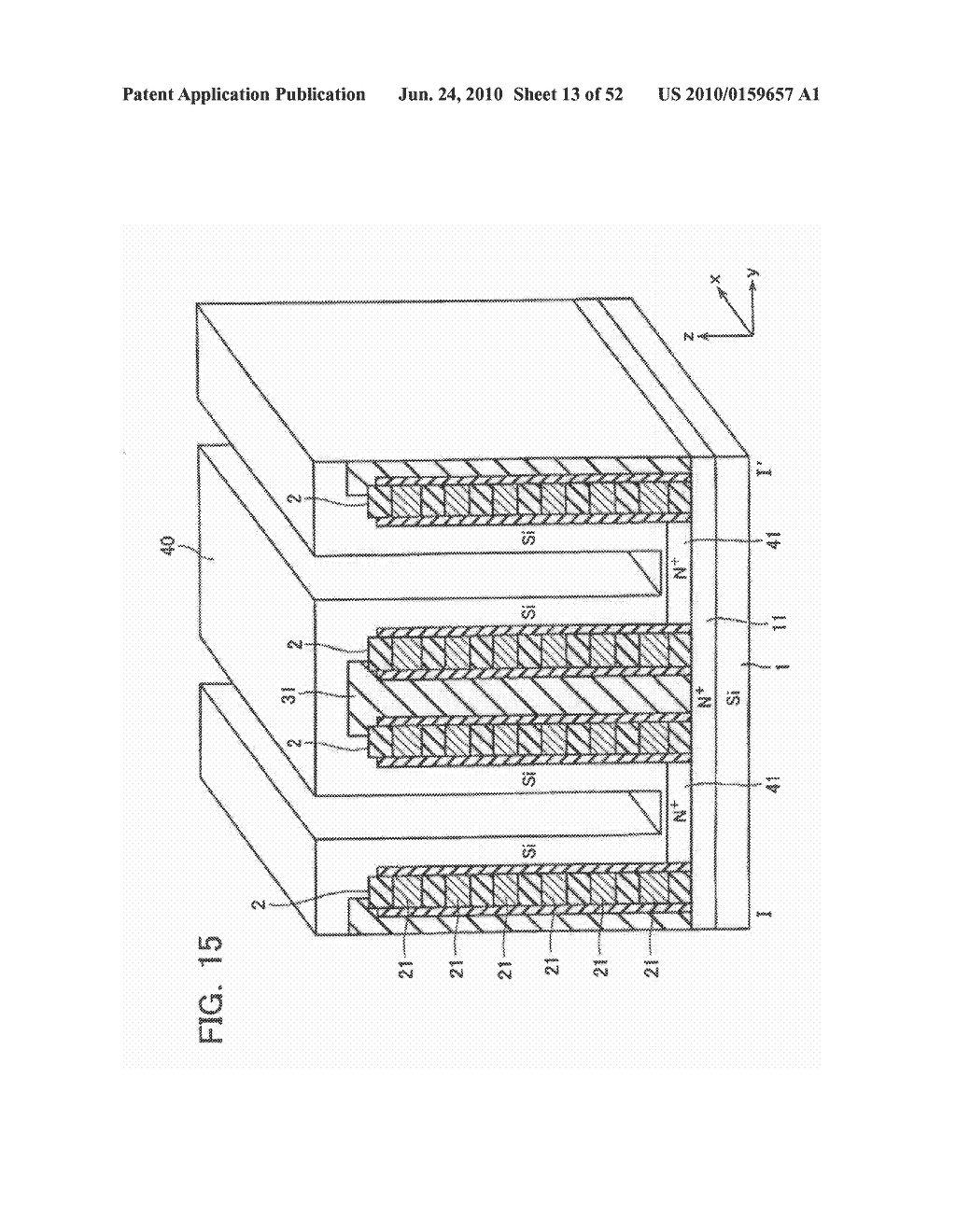 SEMICONDUCTOR MEMORY DEVICE AND METHOD OF FABRICATING THE SAME - diagram, schematic, and image 14