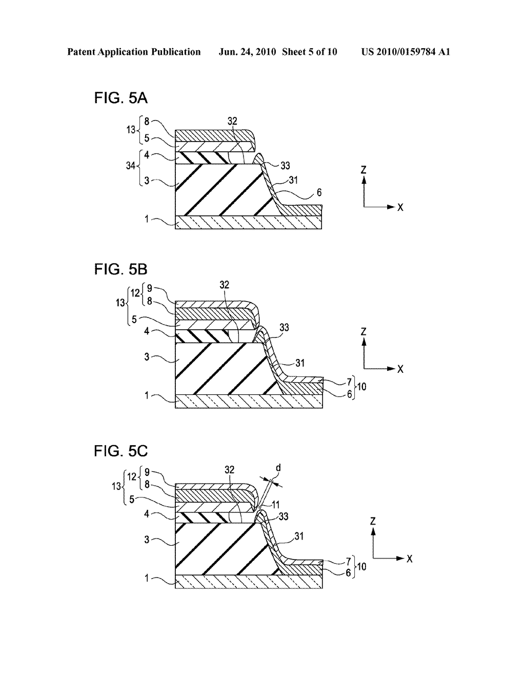 METHOD FOR PRODUCING ELECTRON-EMITTING DEVICE AND METHOD FOR PRODUCING IMAGE DISPLAY APPARATUS INCLUDING THE SAME - diagram, schematic, and image 06