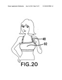 Pumping/nursing bra diagram and image