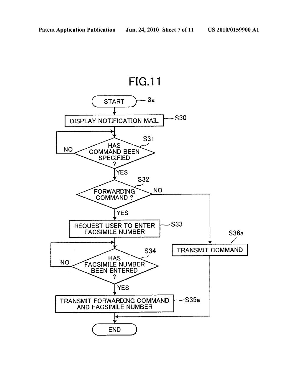 Data transmission/reception system that informs a user that image data has been transmitted - diagram, schematic, and image 08