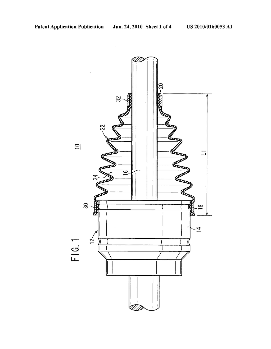 Boot for universal joint - diagram, schematic, and image 02