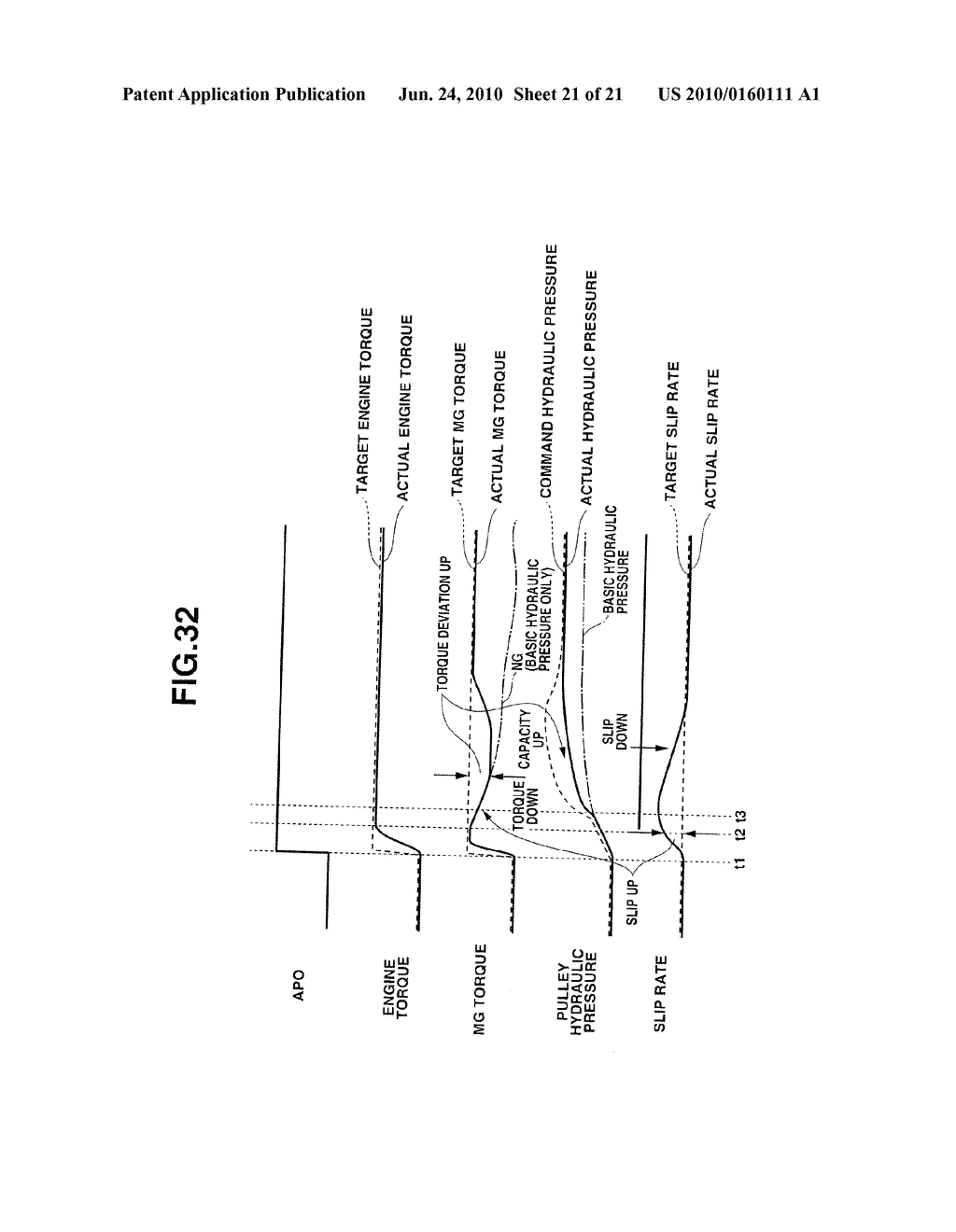 CONTROL APPARATUS FOR BELT-TYPE CONTINUOUSLY-VARIABLE TRANSMISSION - diagram, schematic, and image 22