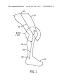 Device for Generating Power From a Locomotion Energy Associated With Leg Muscles Acting Across a Joint diagram and image