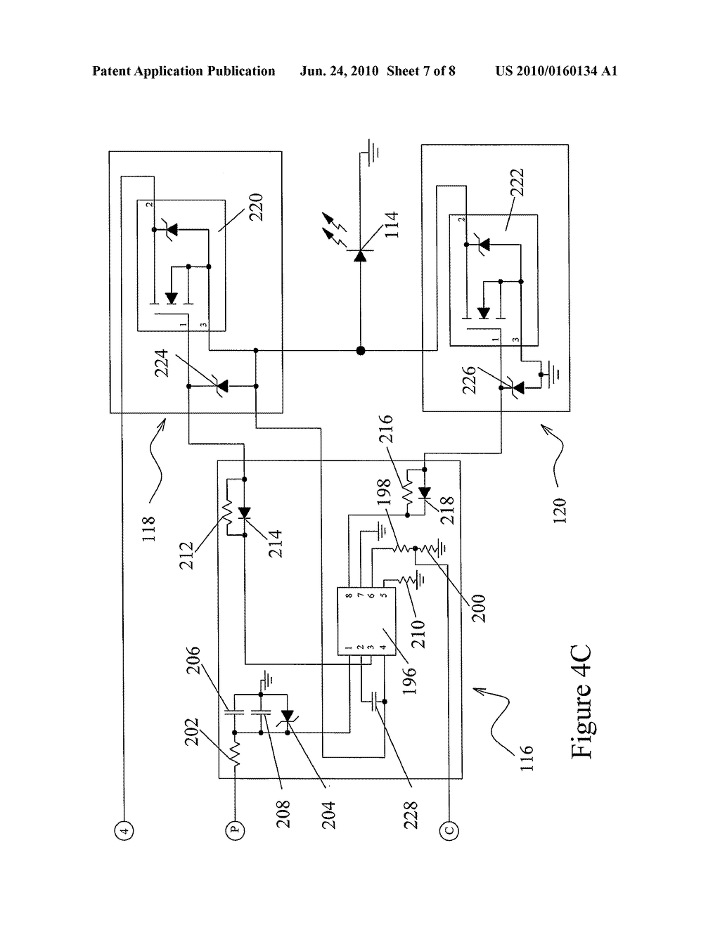 Blood Processing Apparatus with Digitally Controlled Linear Voltage Regulator for Optical Pulses - diagram, schematic, and image 08