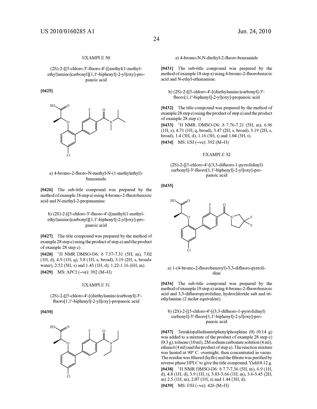 Biphenyloxyacetic Acid Derivatives for the Treatment of Respiratory Disease - diagram, schematic, and image 25