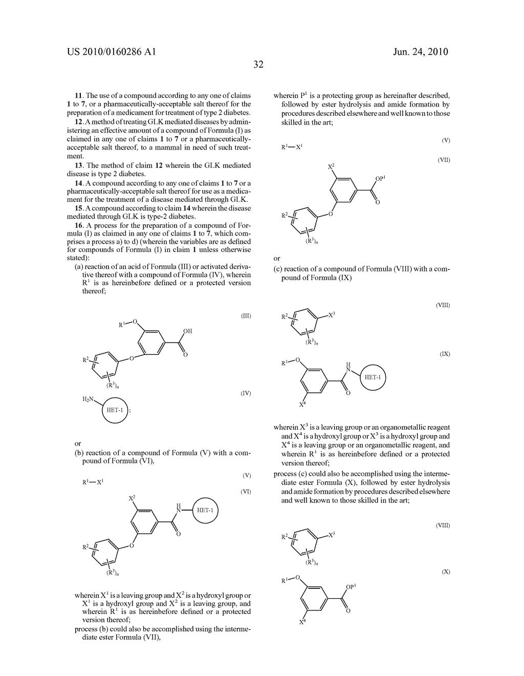 HETEROARYLCARBAMOYLBENZENE DERIVATIVES FOR THE TREATMENT OF DIABETES - diagram, schematic, and image 33