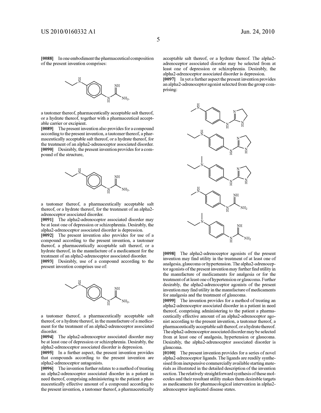 a2-Adrenoceptor Ligands - diagram, schematic, and image 09