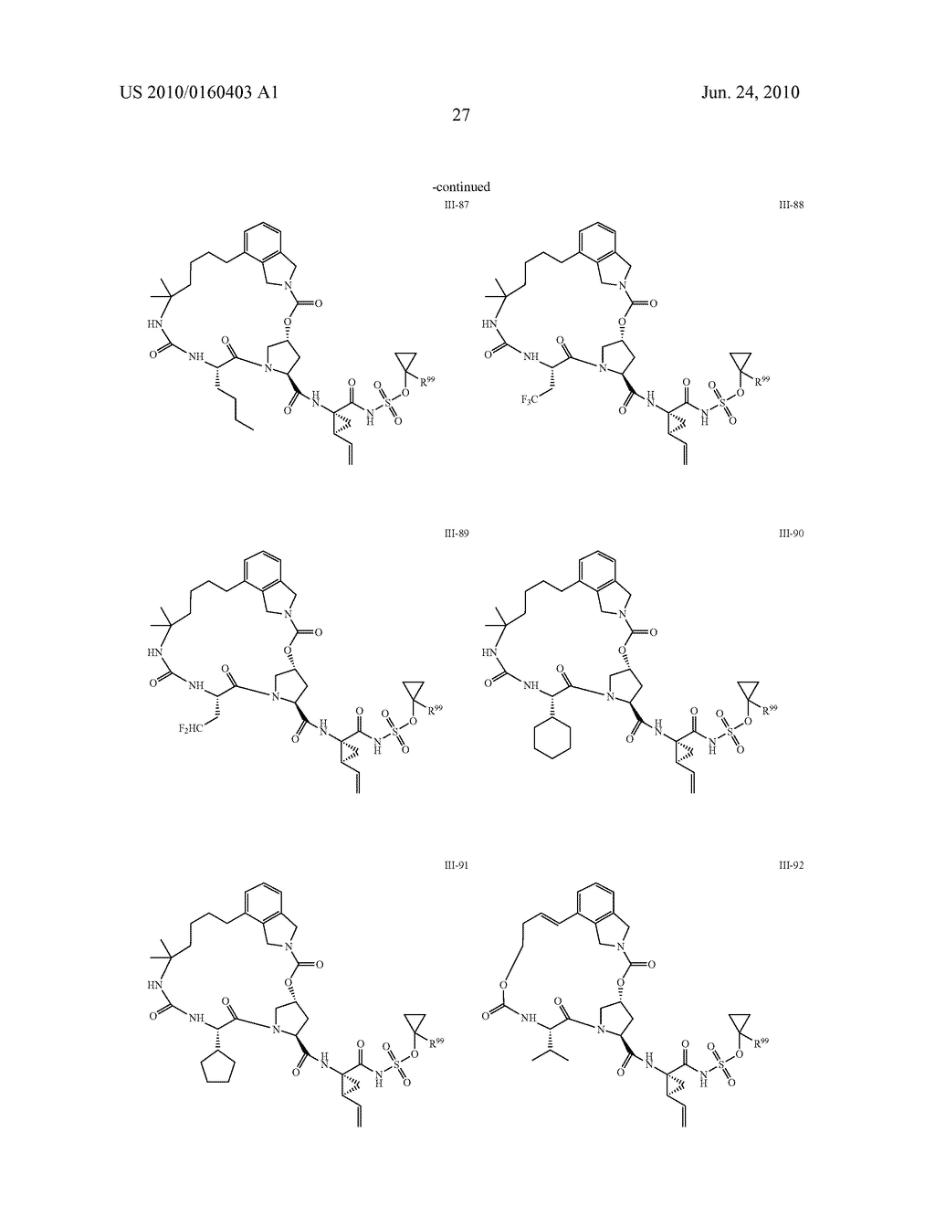 HCV NS3 PROTEASE INHIBITORS - diagram, schematic, and image 28