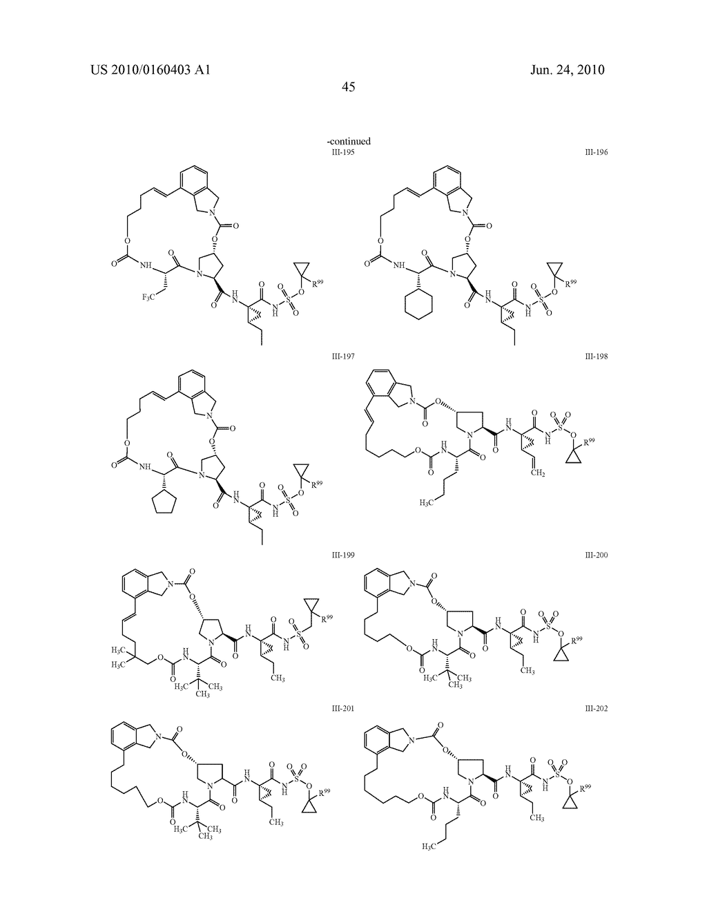 HCV NS3 PROTEASE INHIBITORS - diagram, schematic, and image 46