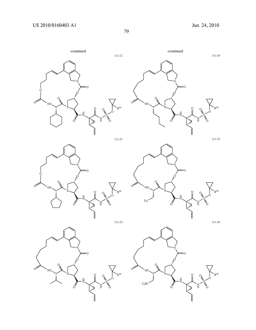 HCV NS3 PROTEASE INHIBITORS - diagram, schematic, and image 80