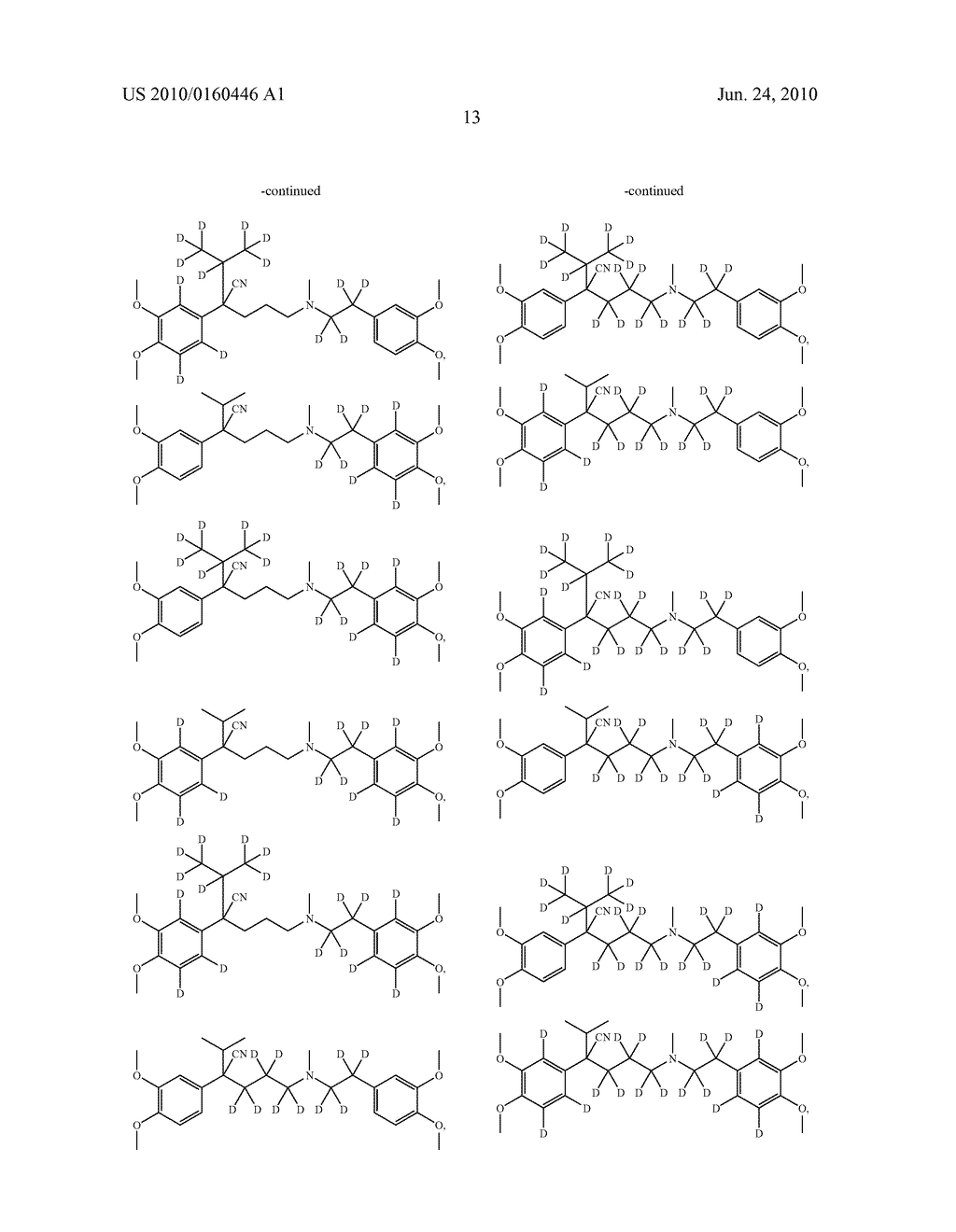 3,4-DIMETHOXYPHENETHYLAMINE MODULATORS OF L-TYPE CALCIUM CHANNEL - diagram, schematic, and image 14