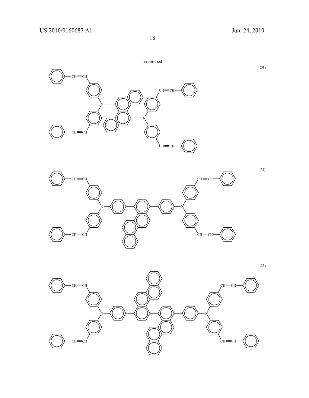 ORGANIC ELECTROLUMESCENCE DEVICE - diagram, schematic, and image 22