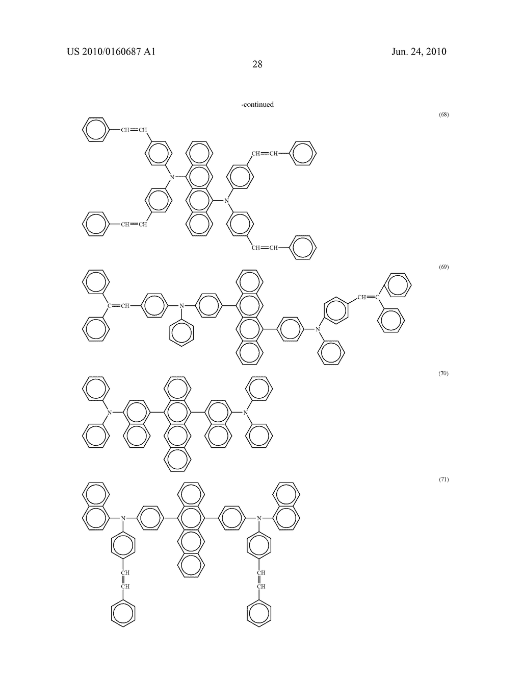 ORGANIC ELECTROLUMESCENCE DEVICE - diagram, schematic, and image 32