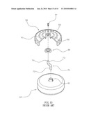 Massaging Device That Is Assembled and Disassembled Easily and Quickly diagram and image