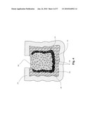 TWO-PART BONE CEMENT COMPOSITE CONTAINING PARTICLES IN A NON-UNIFORM SPATIAL DISTRIBUTION AND DEVICES FOR IMPLEMENTATION diagram and image