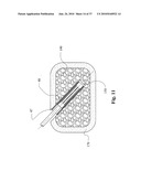 TWO-PART BONE CEMENT COMPOSITE CONTAINING PARTICLES IN A NON-UNIFORM SPATIAL DISTRIBUTION AND DEVICES FOR IMPLEMENTATION diagram and image